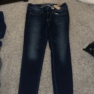 Cropped American eagle jeans